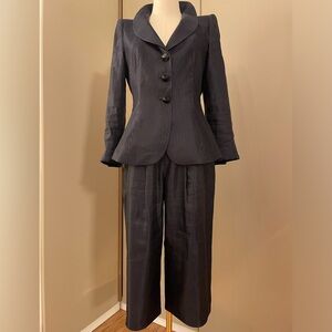 Giorgio Armani business suite, jacket / midi shorts